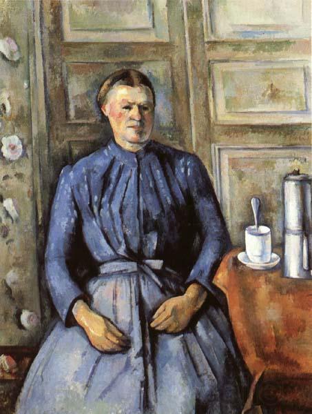 Paul Cezanne La Femme a la cafetiere Germany oil painting art